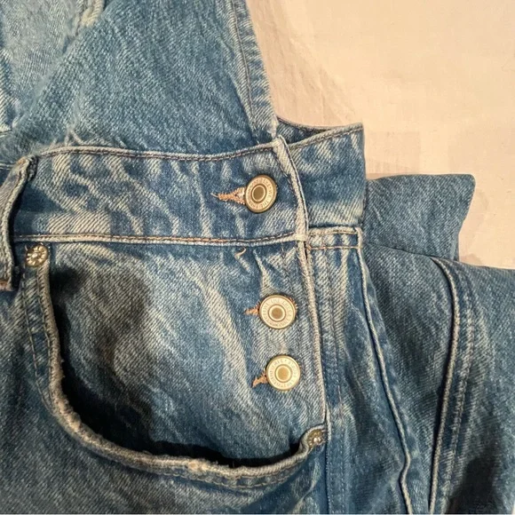 We The Free Good Luck Barrel Overalls • Size L • Ultra Light Beam - Picture 13 of 16